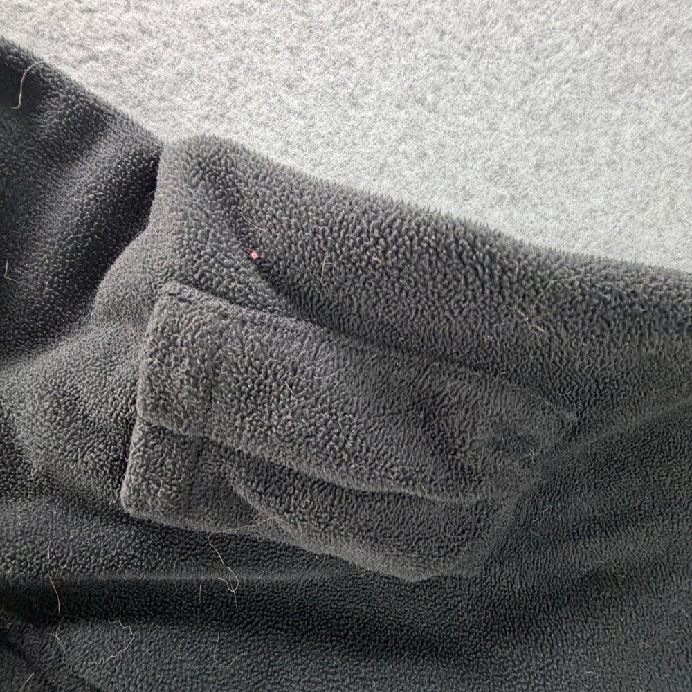 Duluth Trading Co Mens XL Black Full Zip Fleece Jacket Tactical Pocket Mock Neck - Picture 2 of 9